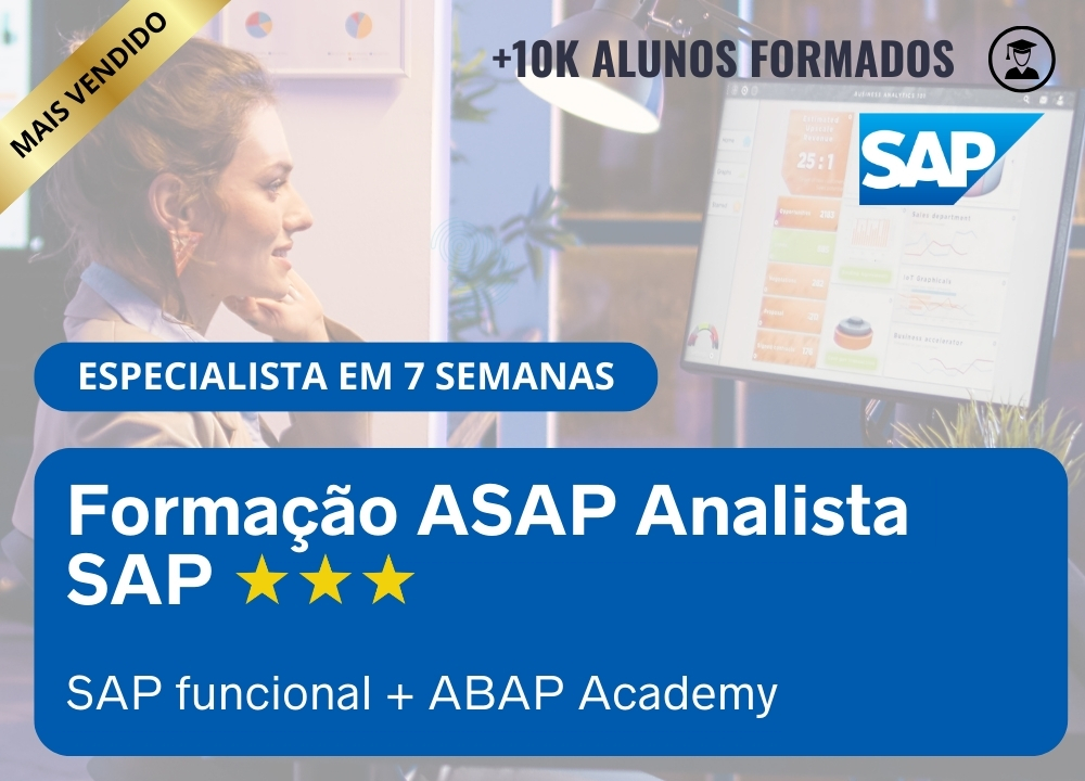 Formao ASAP Analista SAP (Sap funcional + ABAP Academy)